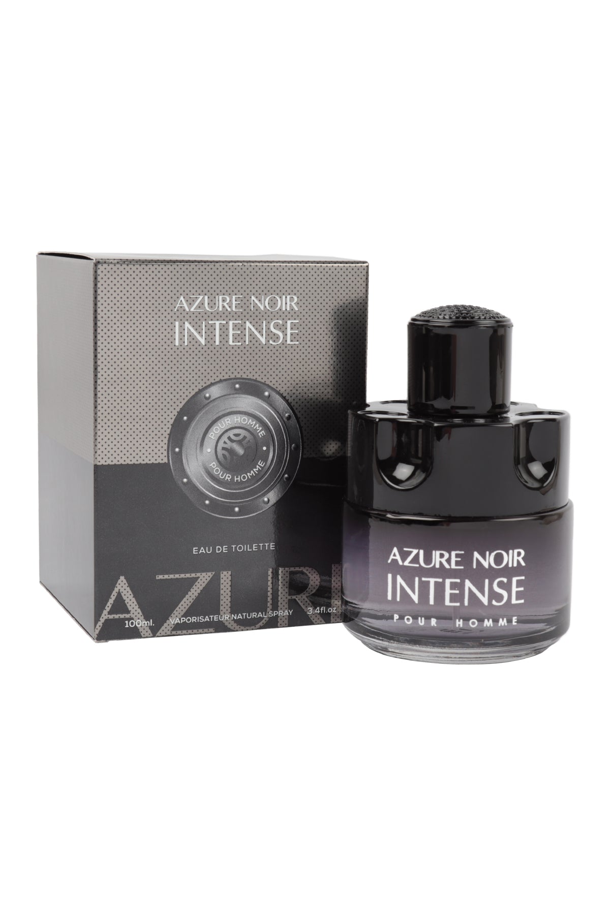AZURE NOIR INTENSE SPRAY COLOGNE EAU DE TOILETTE FOR MEN 100ML/3.4FL