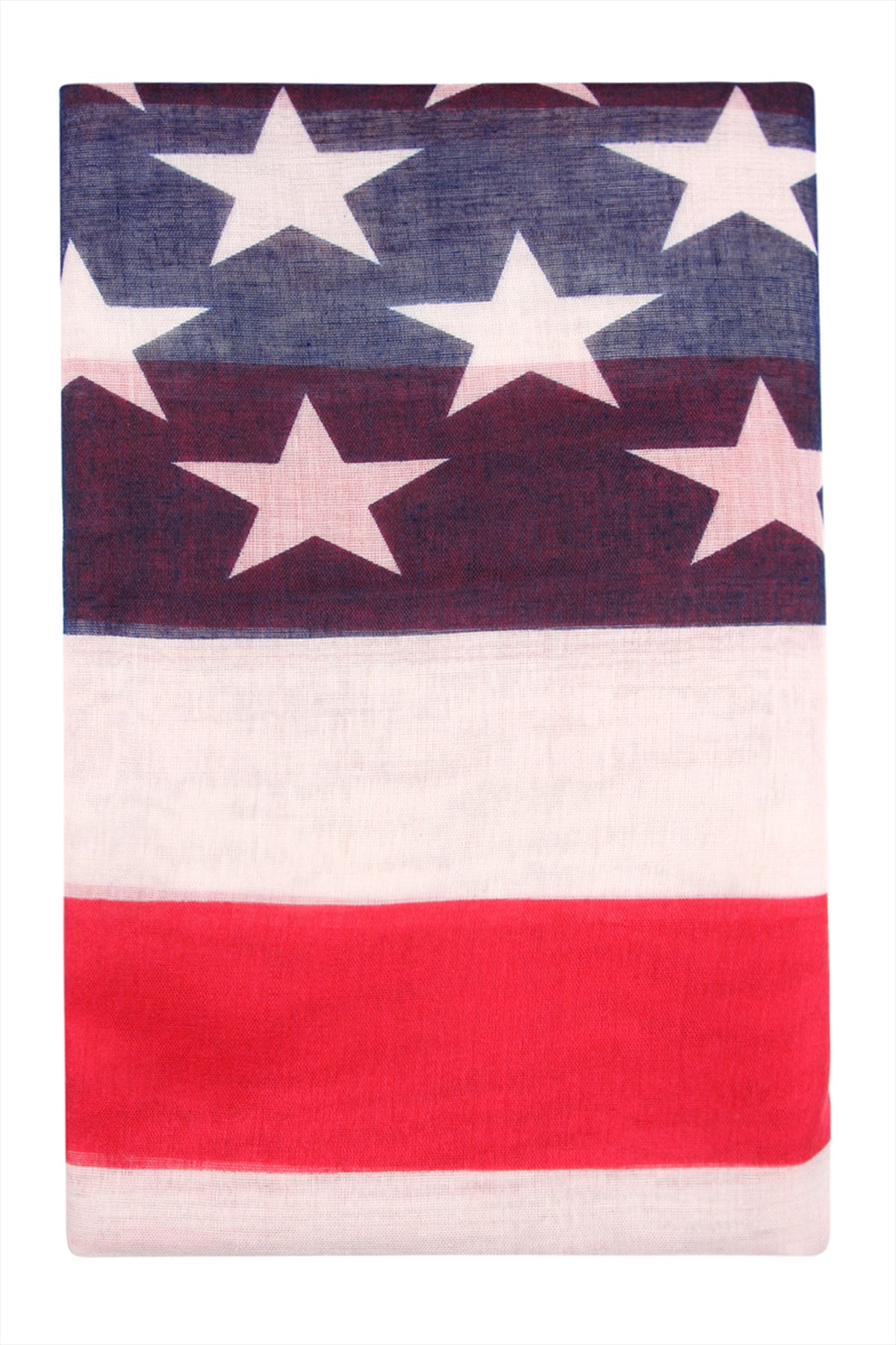 AMERICAN FLAG OBLONG SCARF/6PCS