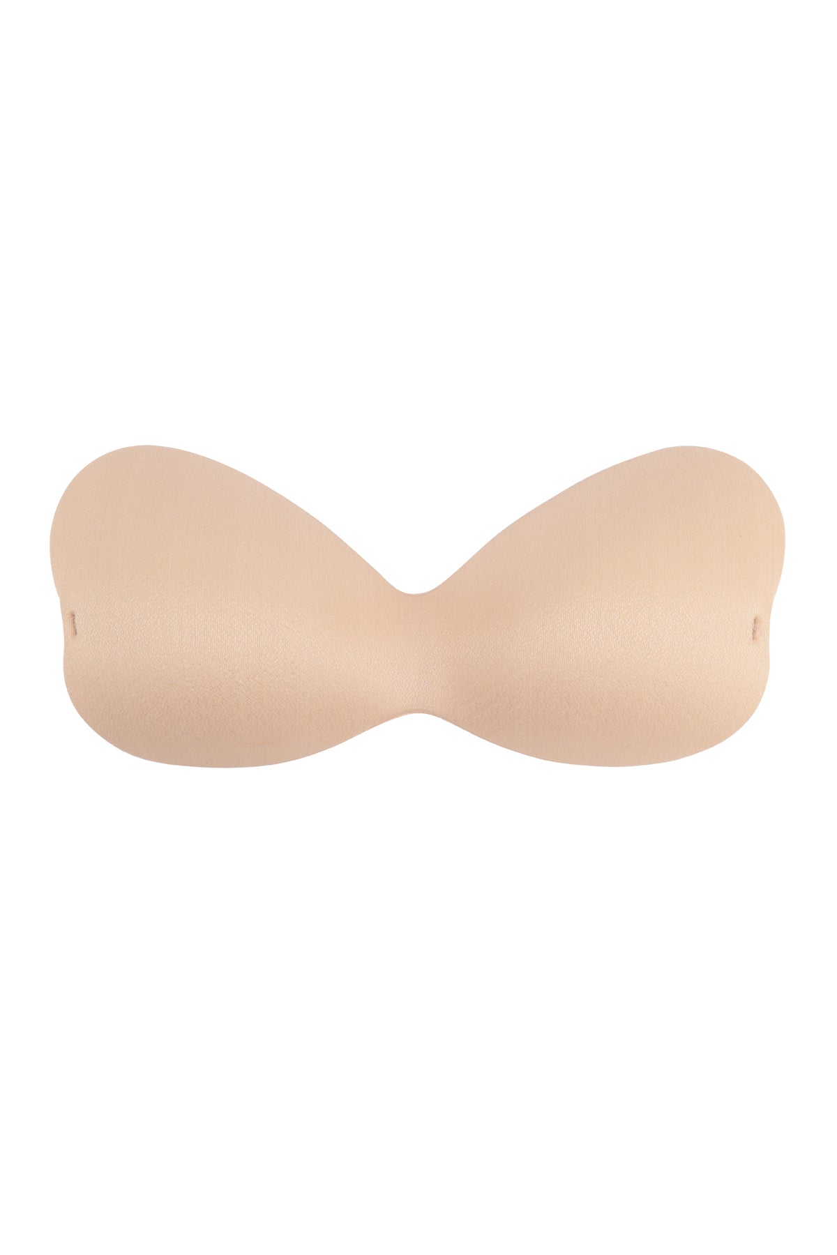 ONE PIECE ADHESIVE SILICONE RESUSABLE NU BRA WITH NIPPLE TAPE AND TRANSPARENT STRAP