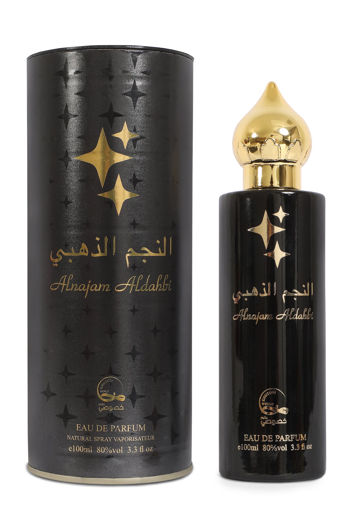 ALNAJAM ALDAHBI SPRAY PERFUME EAU DE PARFUM FOR MEN & WOMEN