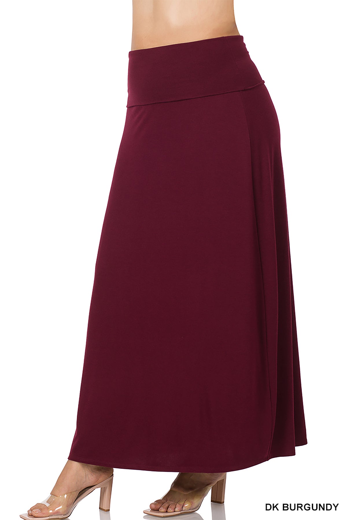 PLUS RELAXED FIT MAXI SKIRT 2-2-2