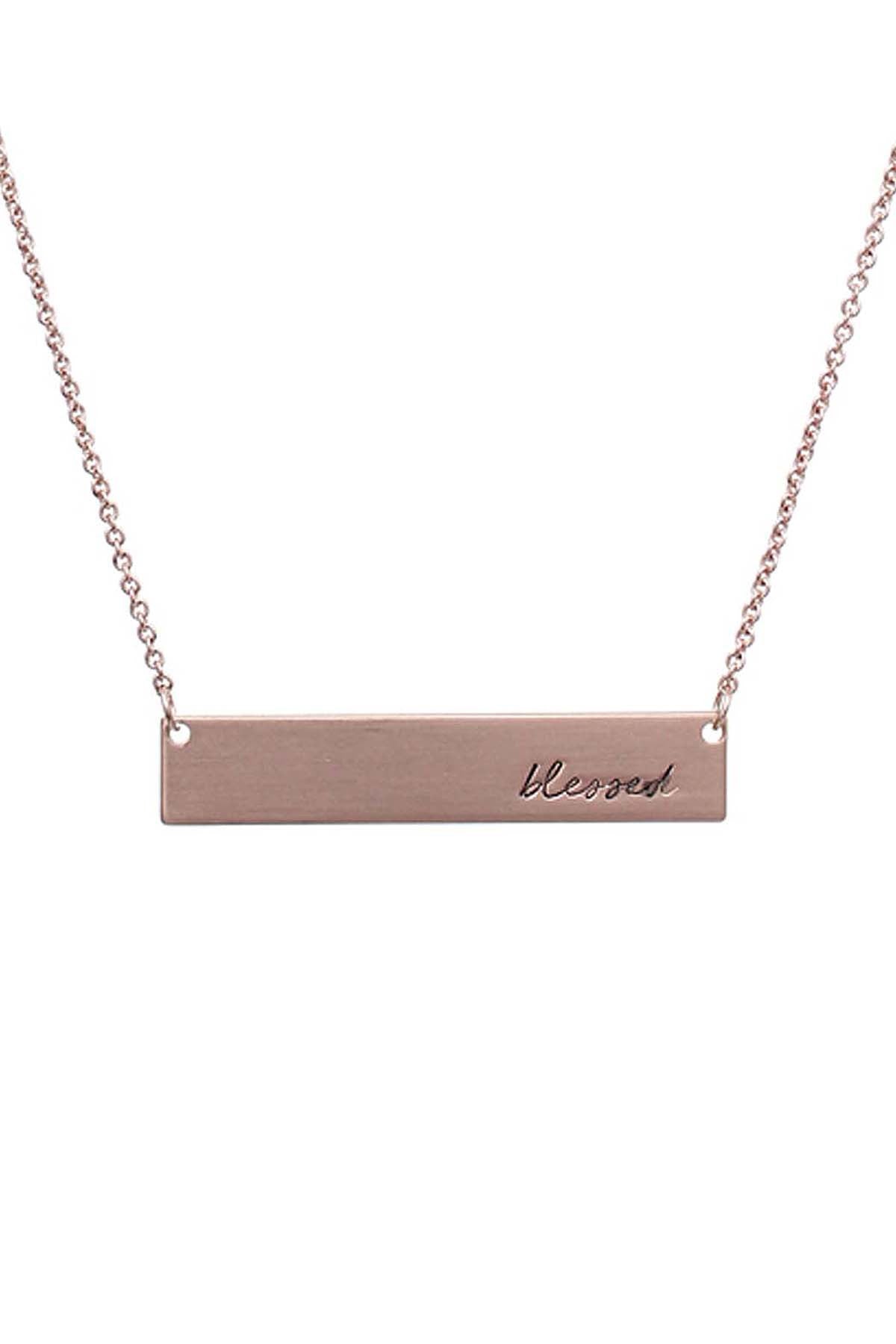 BAR BLESSED NECKLACE