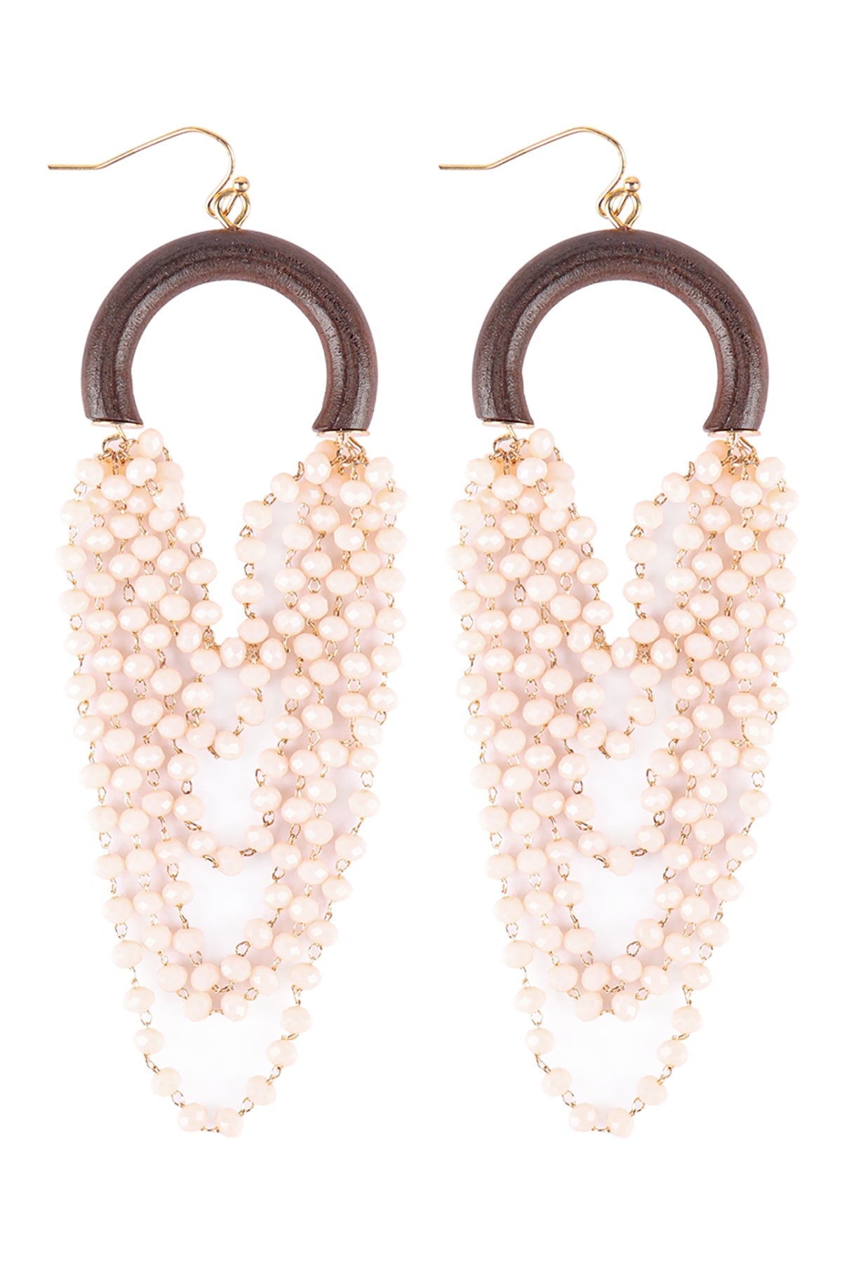 LAYERED STATEMENT HOOK EARRINGS/6PCS (NOW $2.00 ONLY!)