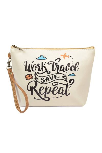 WORK TRAVEL REPEAT COSMETIC BAG/6PCS (NOW $1.75 ONLY!)