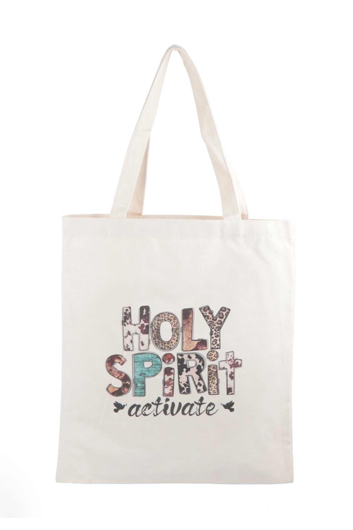 HOLY SPIRIT PRINT TOTE BAG/6PCS