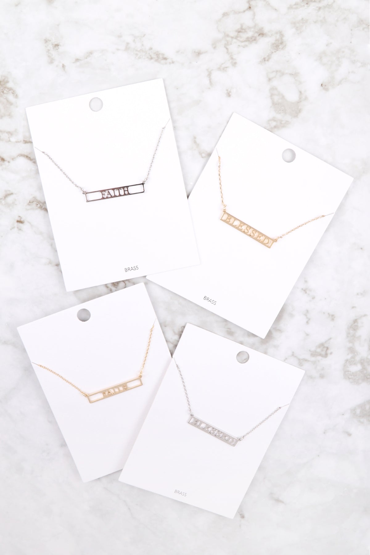 CUT OUT BAR NECKLACE (NOW $2.00 ONLY!)