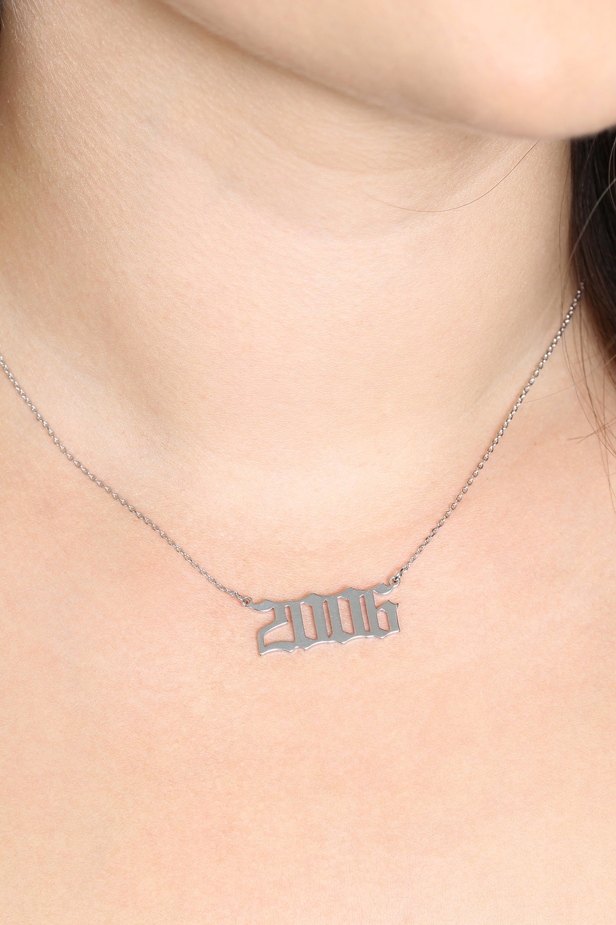 "2006" BIRTH YEAR PERSONALIZED NECKLACE