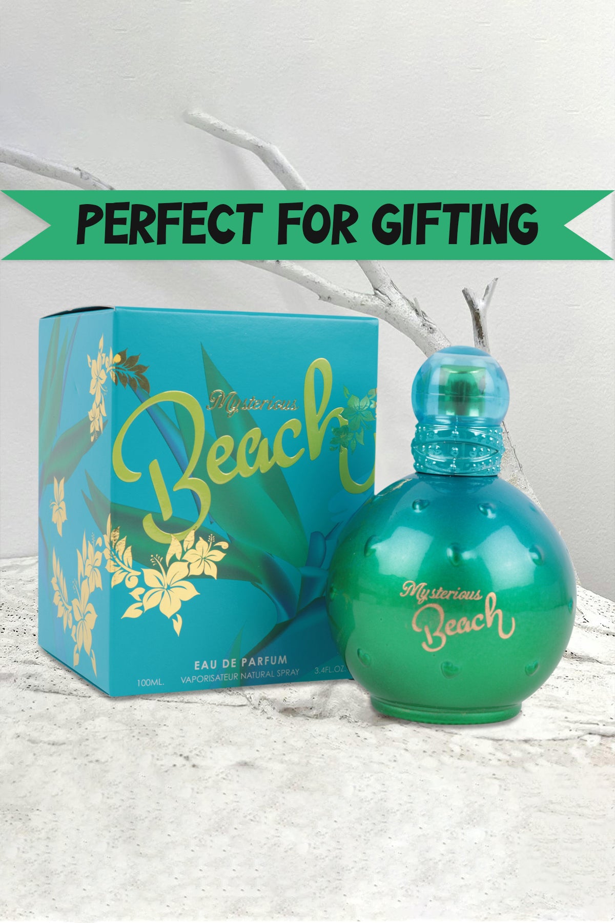 MYSTERIOUS BEACH SPRAY PERFUME EAU DE PARFUM FOR WOMEN - 100ML/3.4 FL.OZ.