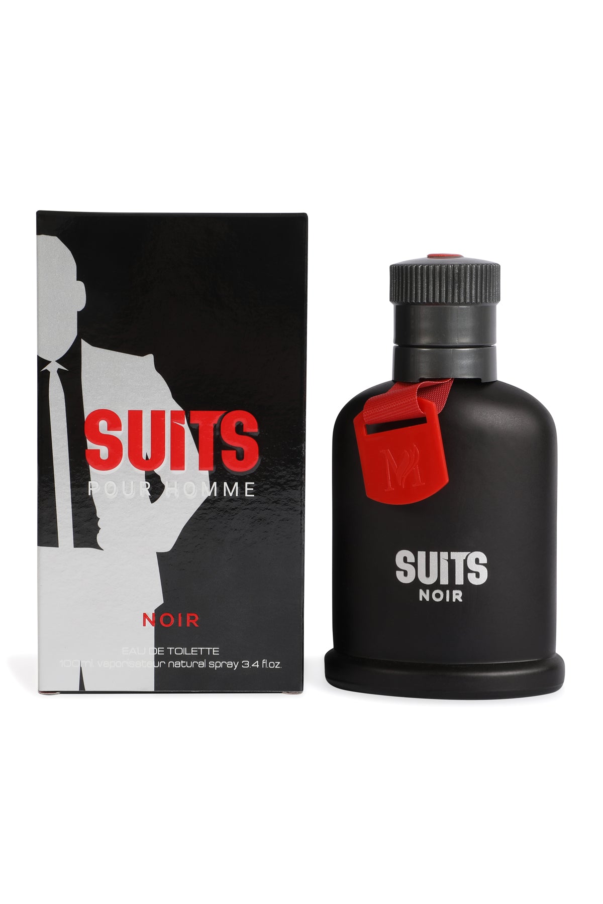 SUITS NOIR SPRAY COLOGNE EAU DE TOILETTE FOR MEN - 100ML/3.4 FL.OZ.