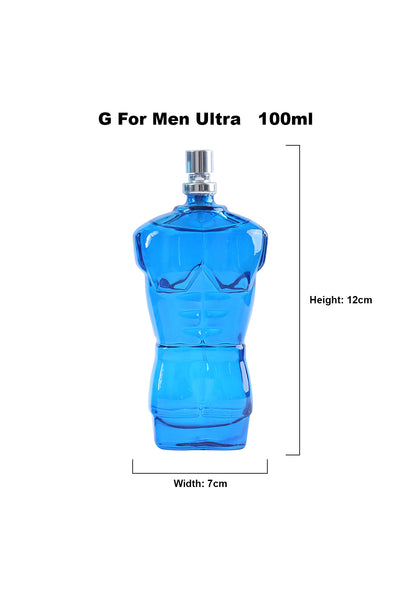 G FOR MEN ULTRA SPRAY COLOGNE EAU DE TOILETTE FOR MEN - 100ML/3.4 FL.OZ