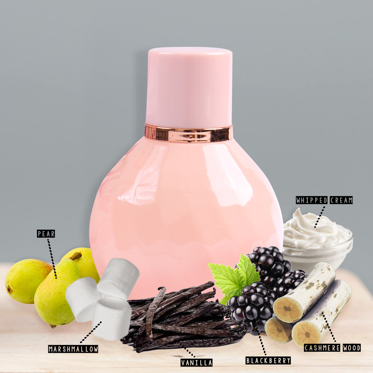 Adrianna Cotton Candy Spray Perfume Eau De Parfum for Women - 100ml / 3.4 fl. oz. (NOT Cotton Candy Scent)