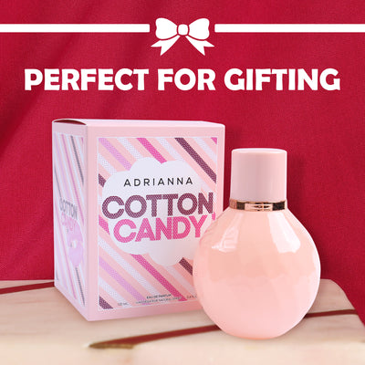 Adrianna Cotton Candy Spray Perfume Eau De Parfum for Women - 100ml / 3.4 fl. oz. (NOT Cotton Candy Scent)
