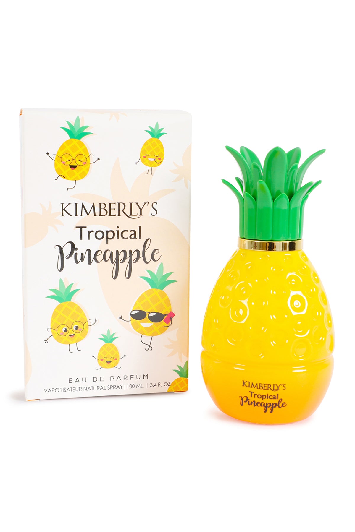 KIMBERLY TROPICAL PINEAPPLE SPRAY PERFUME FOR WOMEN 100ML/3.4 FL.OZ.