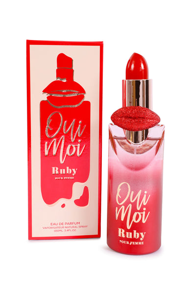 OUI MOI RUBY SPRAY PERFUME EAU DE PARFUM FOR WOMEN - 100ML/3.4 FL.OZ.