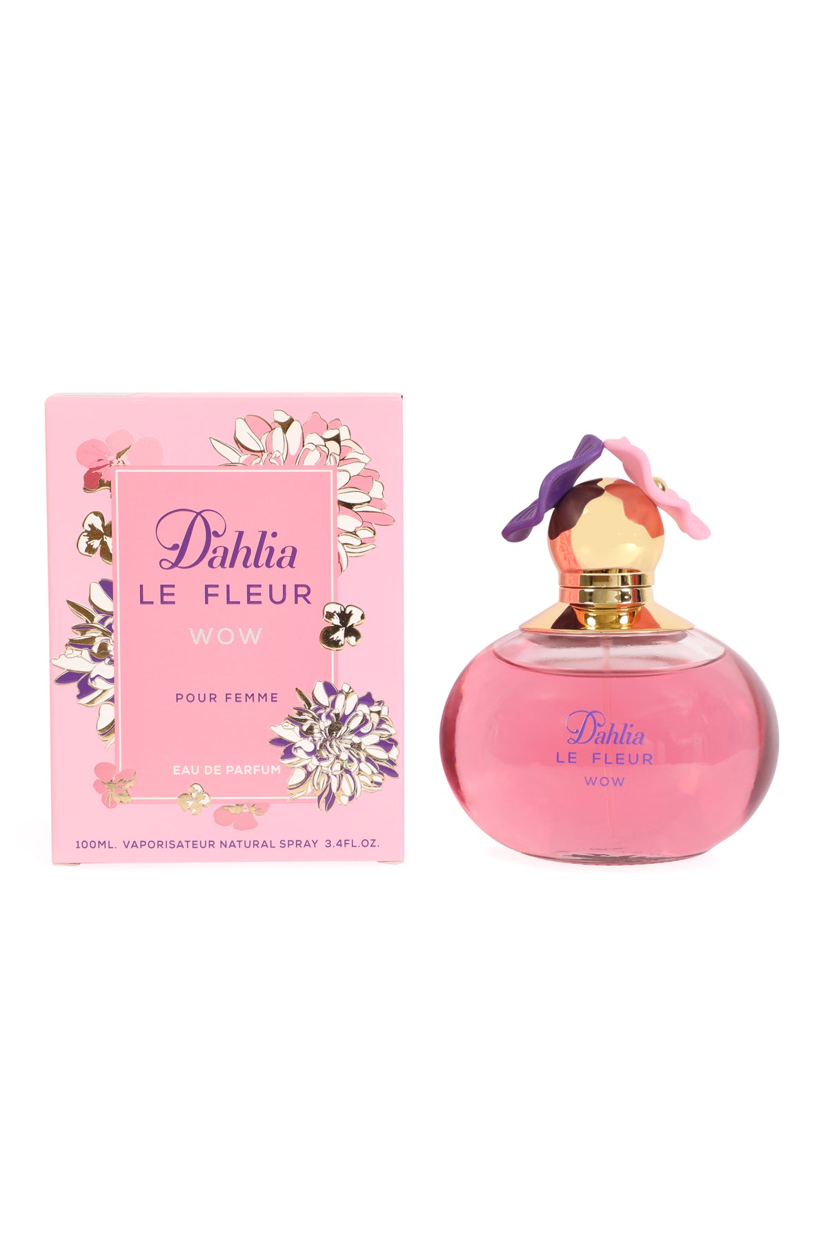 DAHLIA LE FLEUR WOW SPRAY PERFUME EAU DE PARFUM FOR WOMEN - 100ML/3.4 FL.OZ.