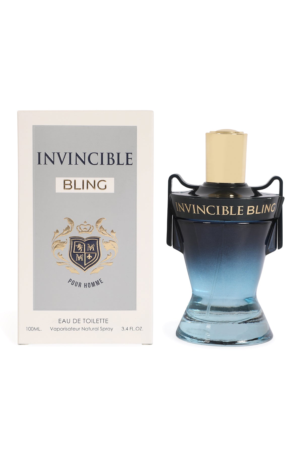 INVINCIBLE BLING SPRAY COLOGNE FOR MEN 100ML/3.4 FL.OZ.