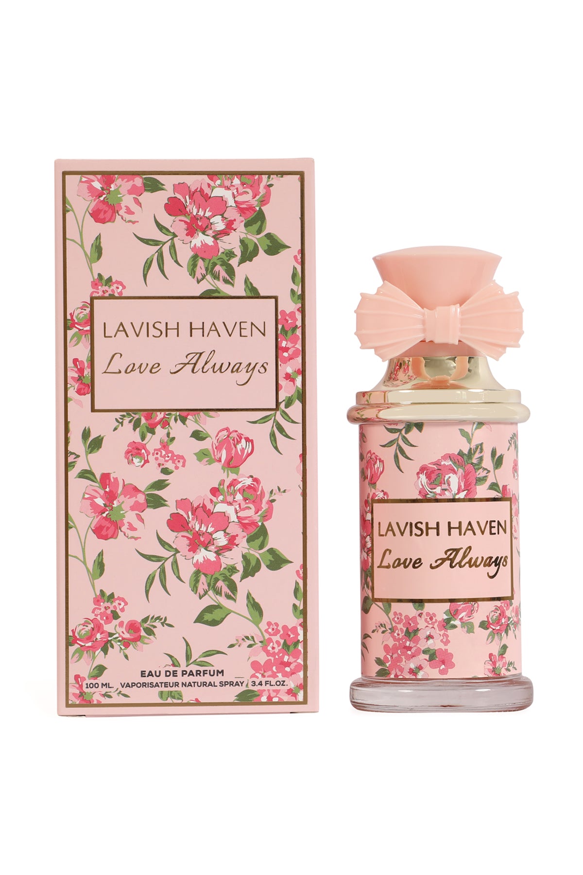 LAVISH HAVEN LOVE ALWAYS SPRAY PERFUME EAU DE PARFUM FOR WOMEN - 100ML/3.4 FL.OZ