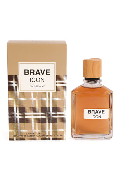 BRAVE ICON SPRAY COLOGNE EAU DE PARFUM FOR MEN - 100ML/3.4 FL.OZ.