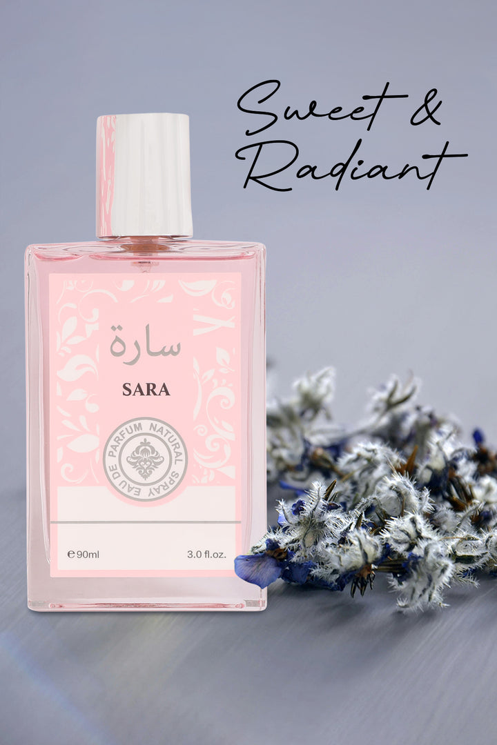 SARA SPRAY PERFUME EAU DE PARFUM FOR WOMEN - 90ML/3.0FL.OZ. – MYS