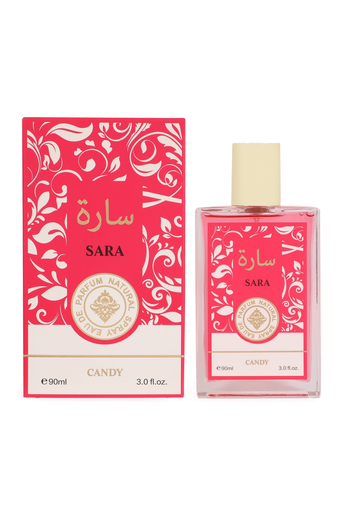 SARA CANDY SPRAY PERFUME EAU DE PARFUM FOR WOMEN - 90ML/3.0FL.OZ.