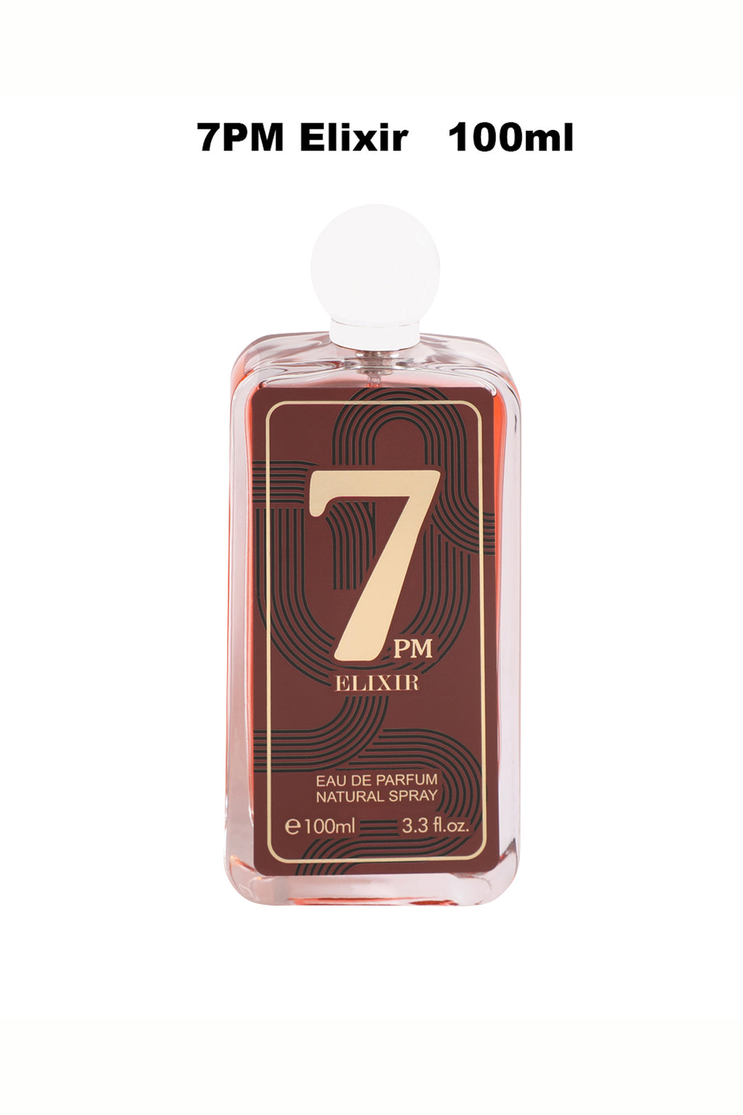 7PM ELIXIR SPRAY PERFUME EAU DE PARFUM FOR WOMEN - 100ML/3.3FL.OZ