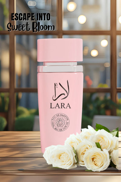LARA PINK SPRAY PERFUME EAU DE PARFUM FOR WOMEN - 100ML/3.4 FL.OZ.