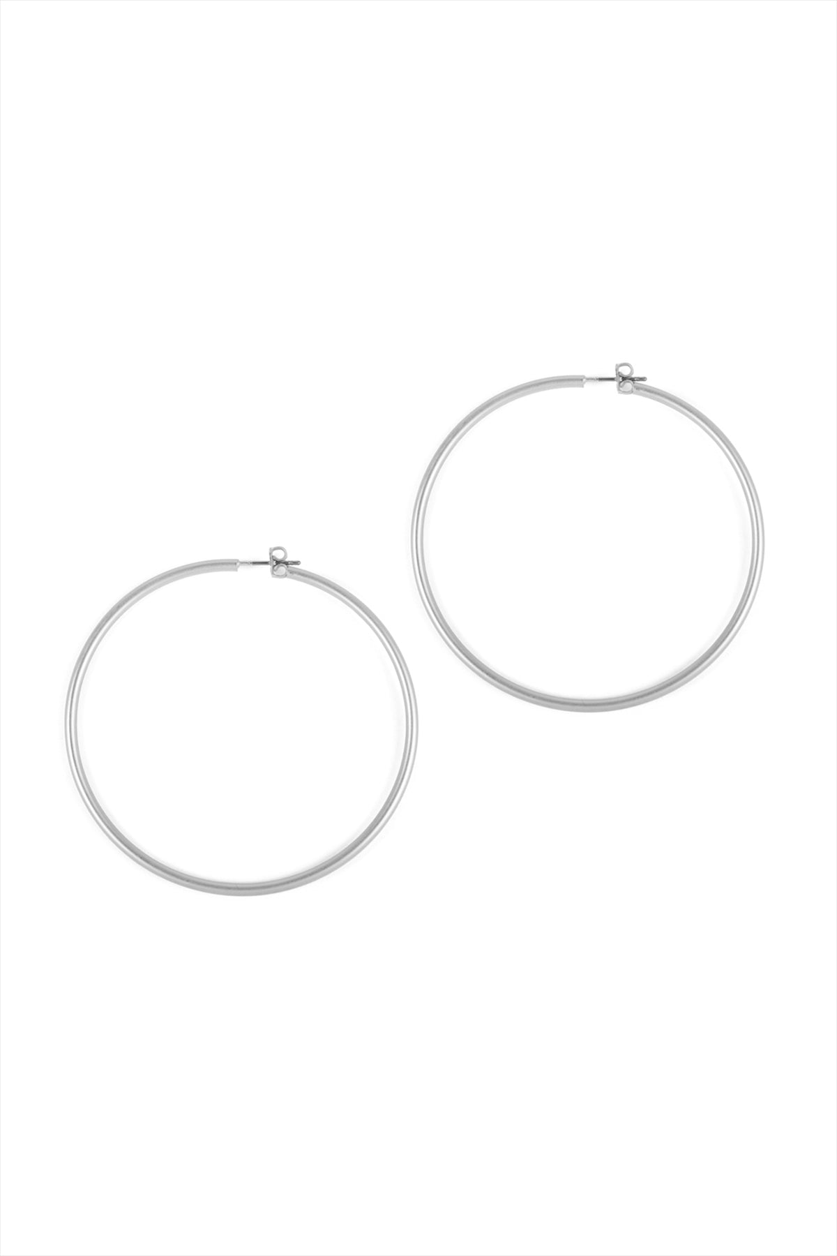 WIRE HOOP EARRINGS