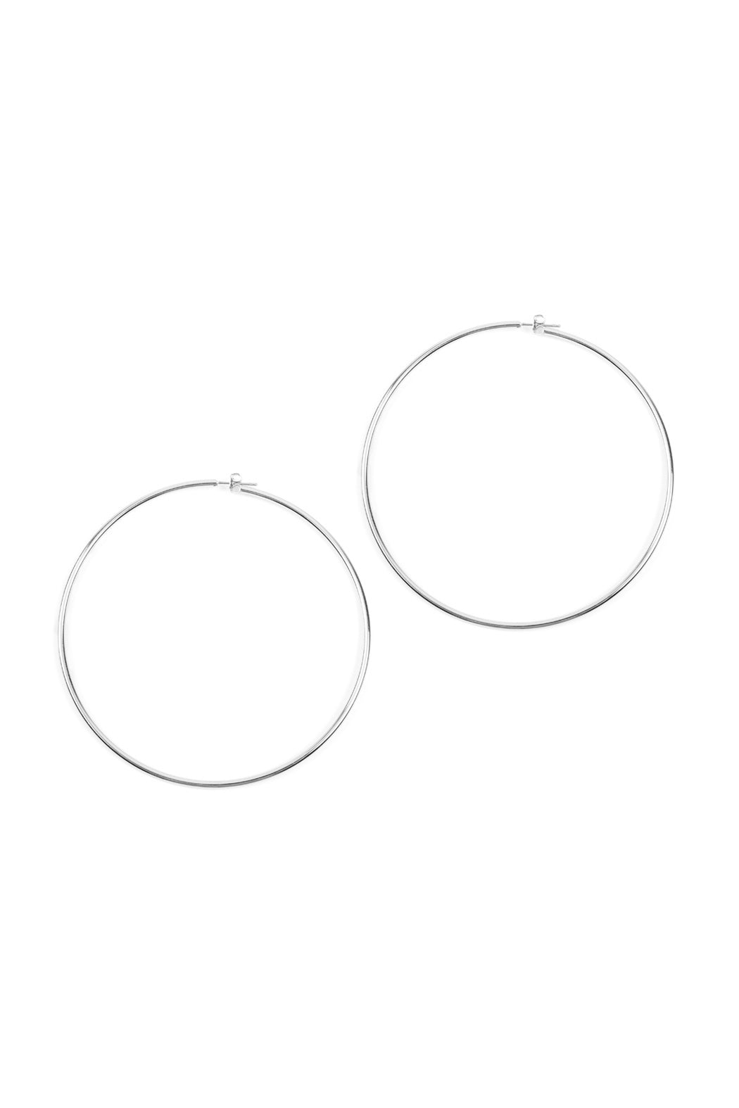 WIRE HOOP EARRINGS