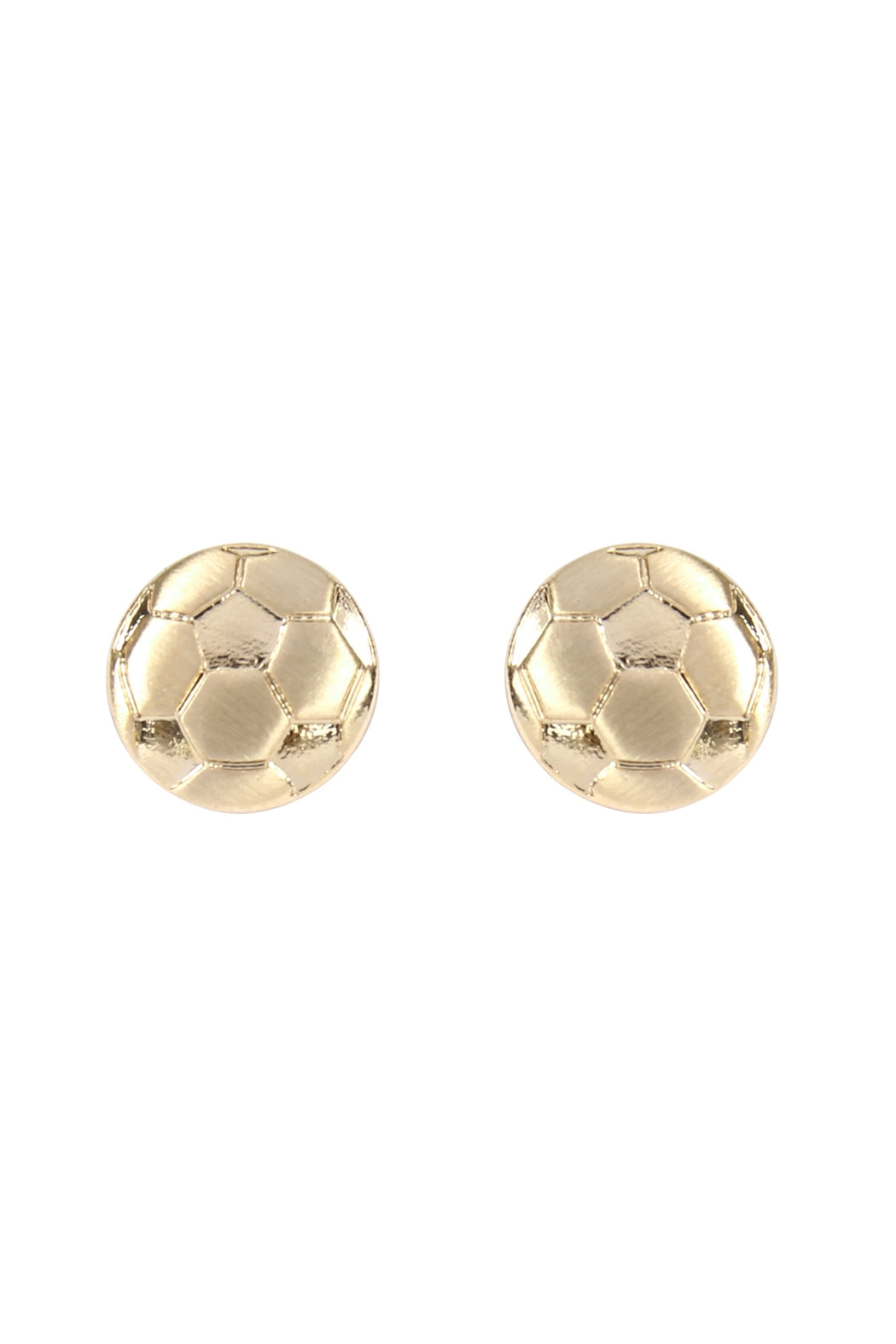 SIMPLE SOCCER MATTE EARRINGS