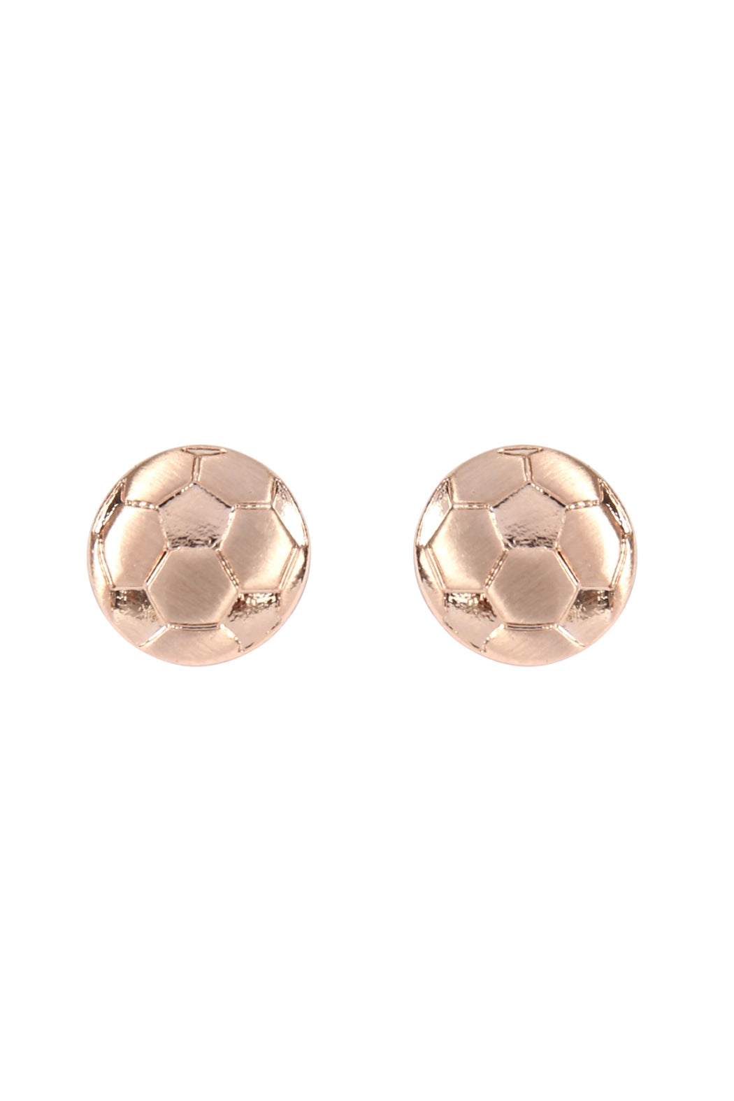 SIMPLE SOCCER MATTE EARRINGS