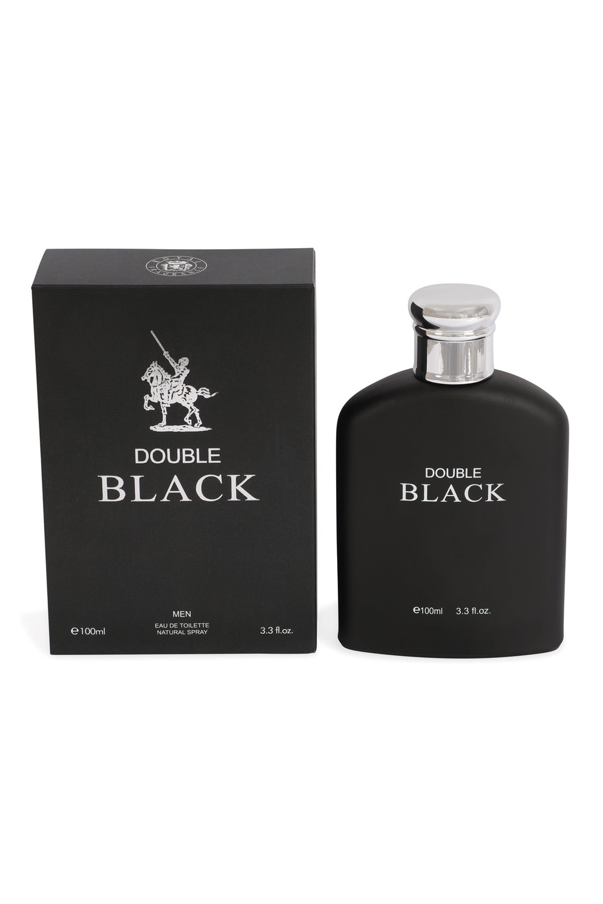 DOUBLE BLACK SPRAY COLOGNE FOR MEN 100ML/3.3 FL.OZ.