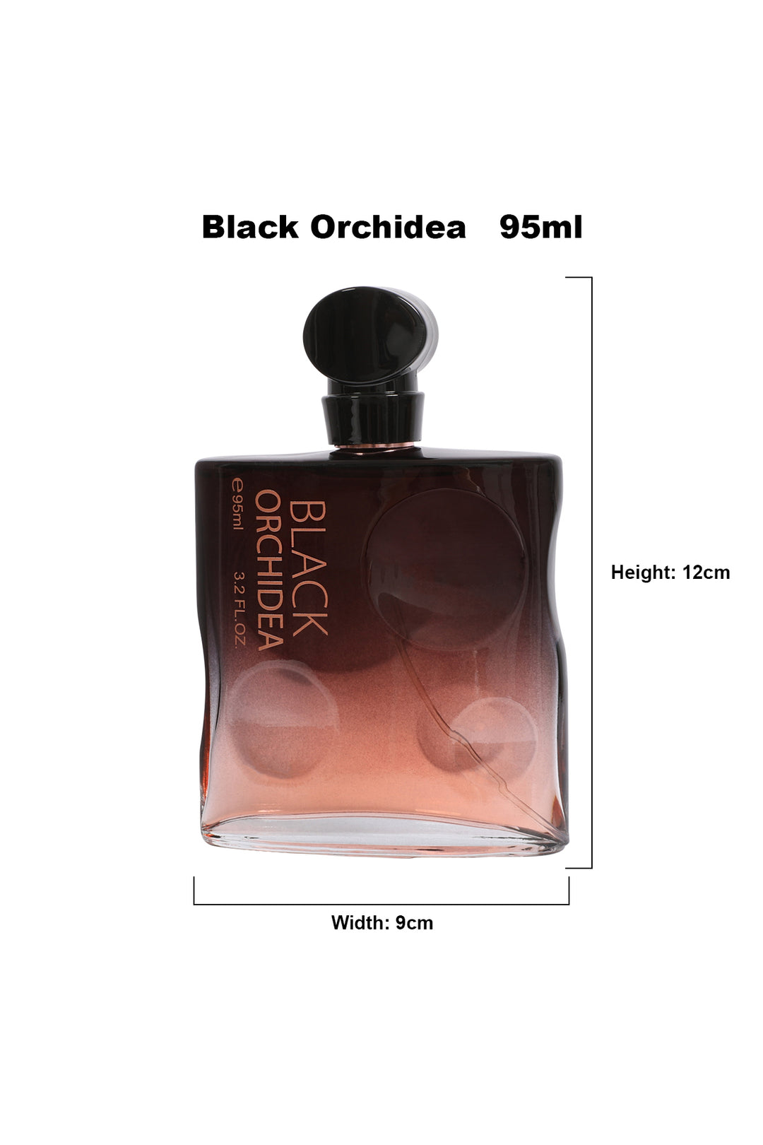 BLACK ORCHIDEA SPRAY PERFUME EAU DE PARFUM FOR WOMEN - 95ML/3.2 FL