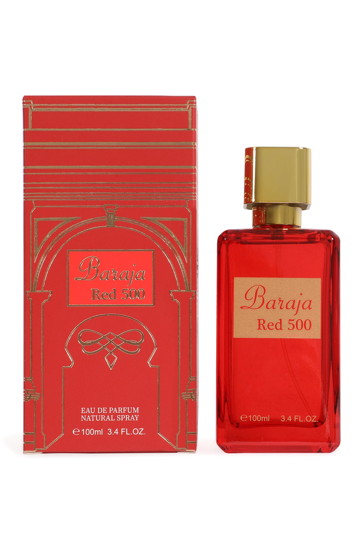 BARAJA RED 500 SPRAY PERFUME FOR WOMEN 100ML/3.4 FL. OZ.