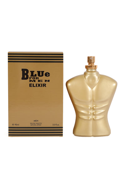 BLUE ELIXIR SPRAY COLOGNE EAU DE TOILETTE FOR MEN - 90ML/3.0FL.OZ.