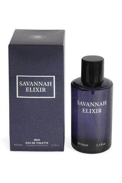 SAVANNAH ELIXIR SPRAY COLOGNE EAU DE TOILETTE FOR MEN - 100ML/3.3 FL.OZ.