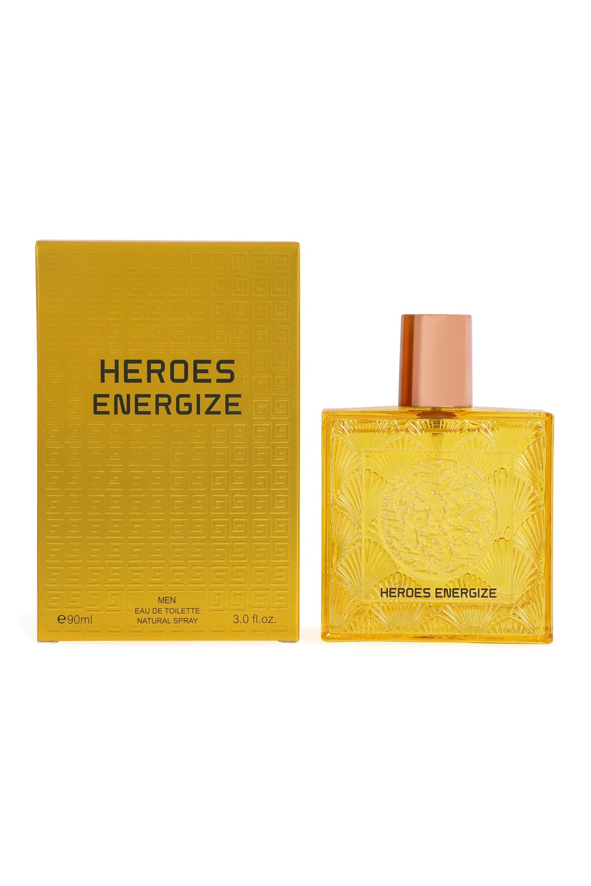 HEROES ENERGIZE SPRAY COLOGNE EAU DE TOILETTE FOR MEN - 90ML/3.0 FL.OZ.