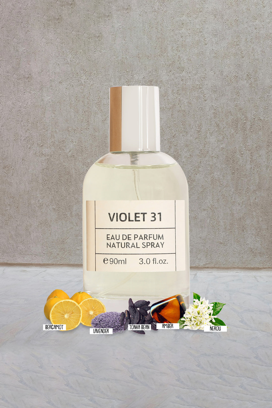 VIOLET 31 SPRAY PERFUME EAU DE PARFUM FOR MEN AND WOMEN - 90ML/3.0