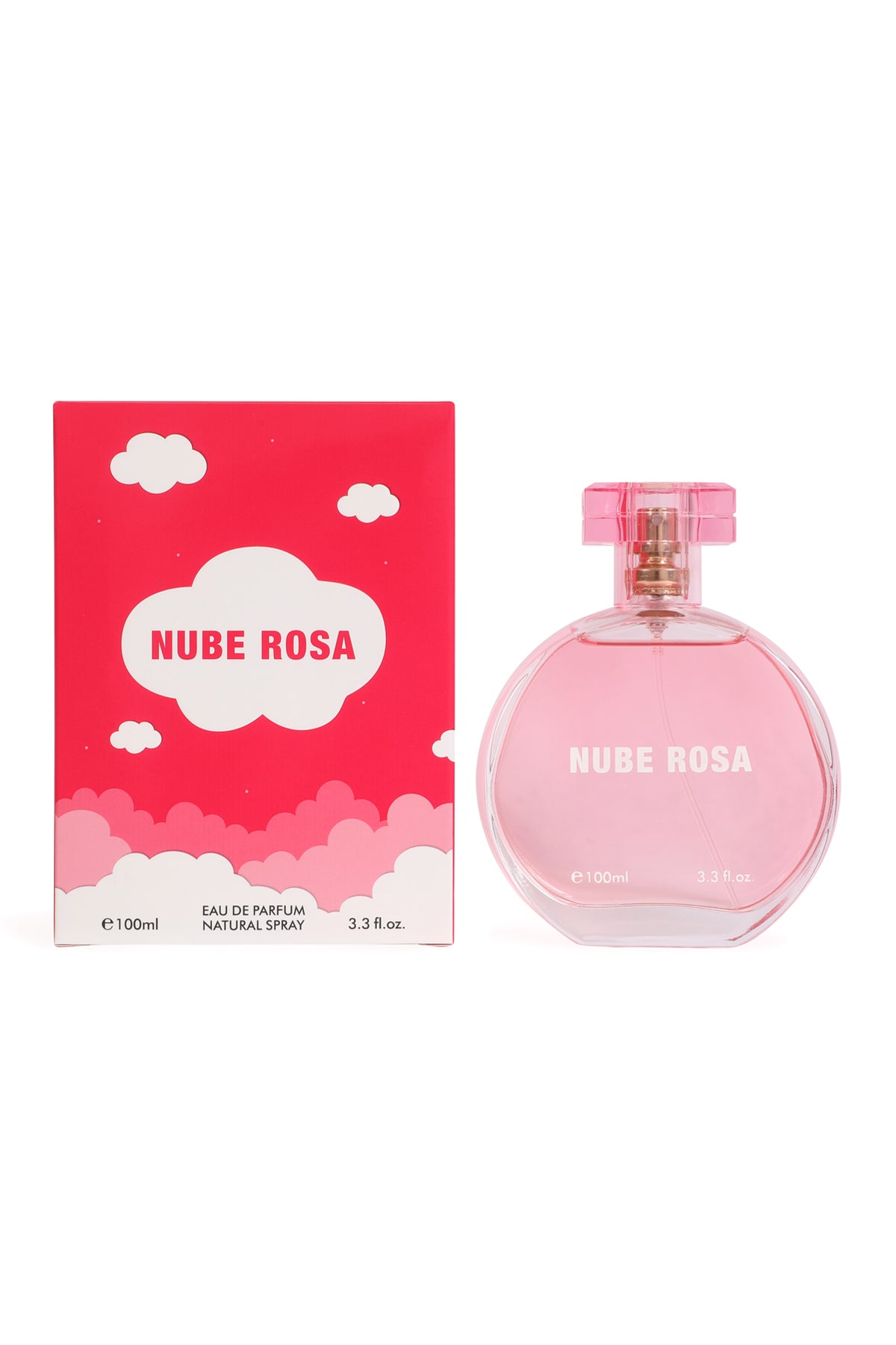 NUBE ROSA SPRAY PERFUME FOR WOMEN 100ML/3.3 FL. OZ.