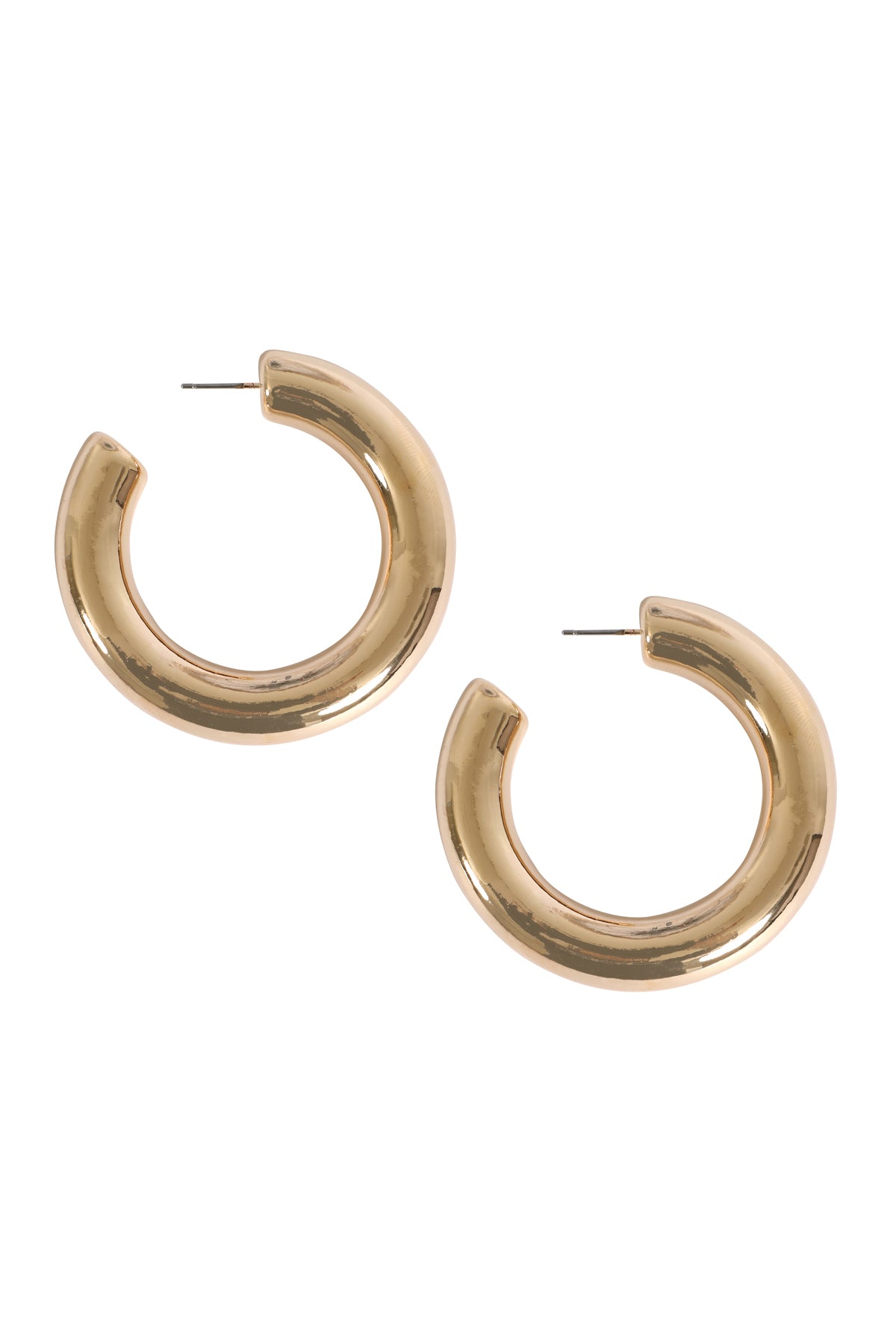 CHUNKY BUBBLE HOOP EARRING