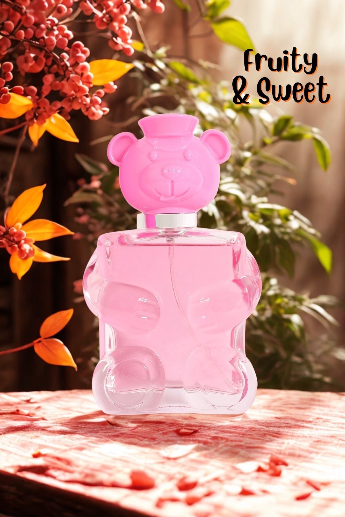 HONEY BEAR PINK SPRAY PERFUME EAU DE PARFUM FOR WOMEN - 100ML/3.4FL.OZ.