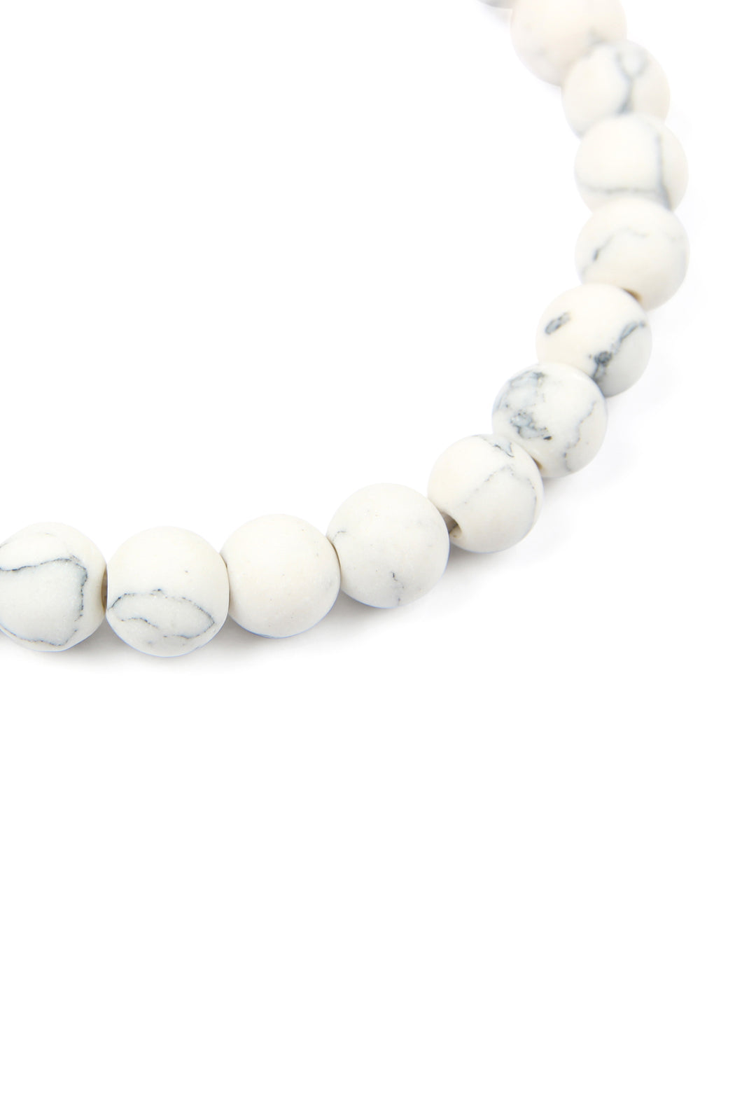 LOVE AND BE LOVED NATURAL STONE STRETCH BRACELET