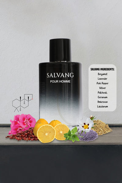 SALVANG SPRAY COLOGNE EAU DE TOILETTE FOR MEN - 100ML/3.4 FL.OZ.