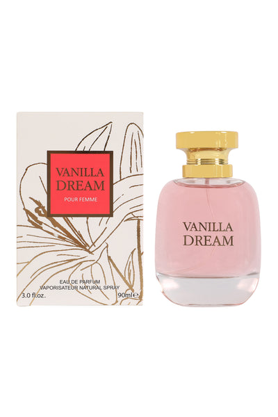 VANILLA DREAM SPRAY PERFUME EAU DE PARFUM FOR WOMEN - 90ML/3.0 FL.OZ.