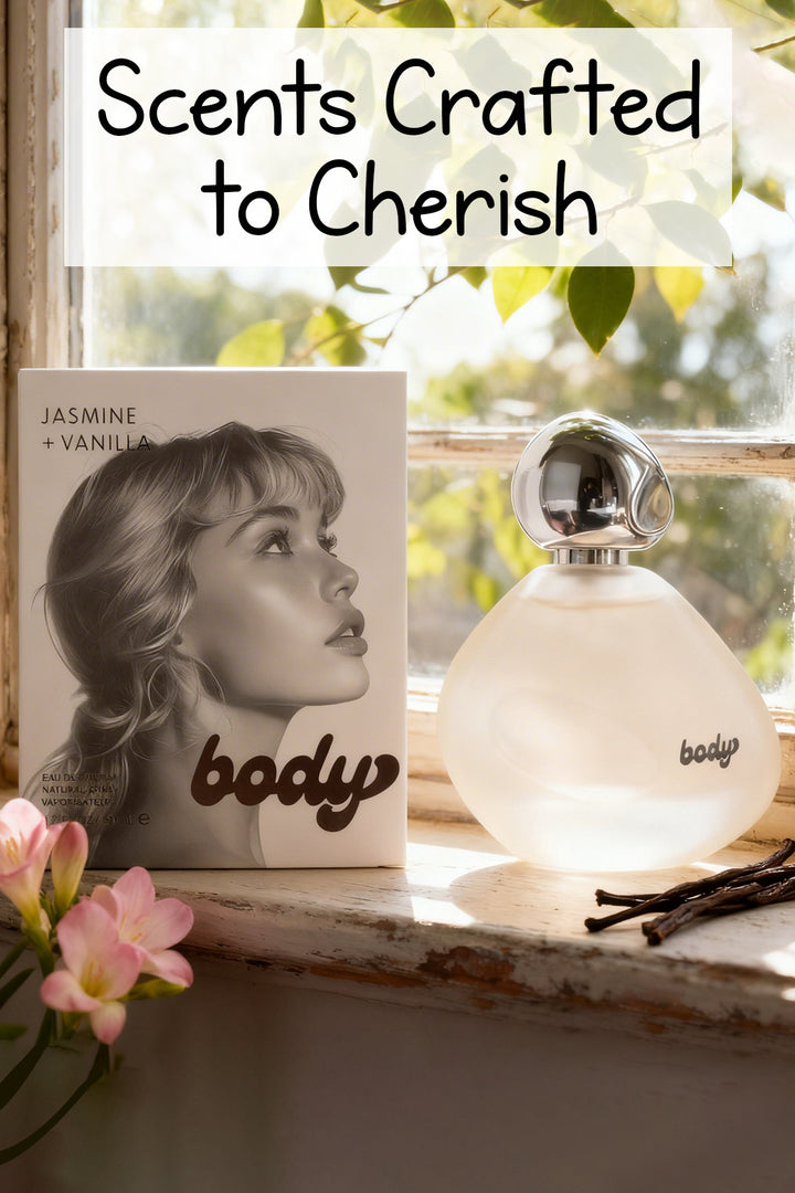 BODY JASMINE VANILLA SPRAY PERFUME EAU DE PARFUM FOR WOMEN - 50ML
