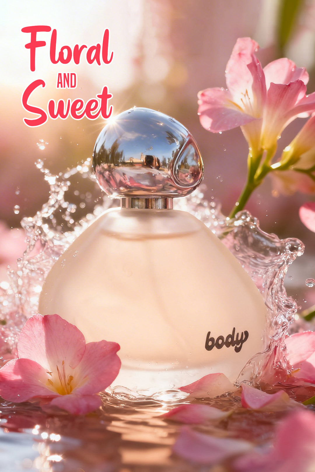 BODY JASMINE VANILLA SPRAY PERFUME EAU DE PARFUM FOR WOMEN - 50ML