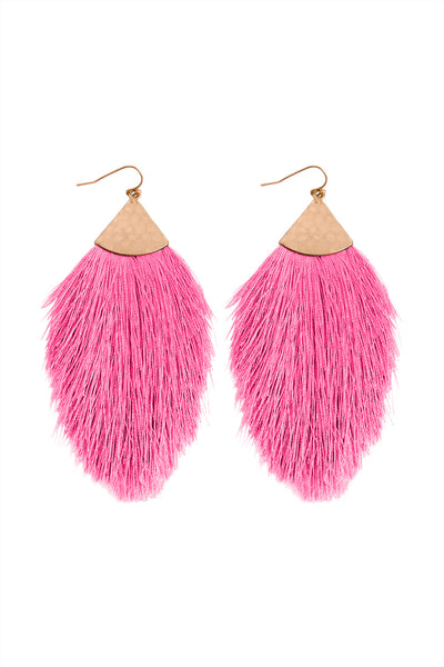 TASSEL DROP EARRINGS