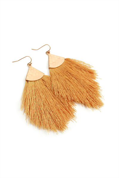 TASSEL DROP EARRINGS