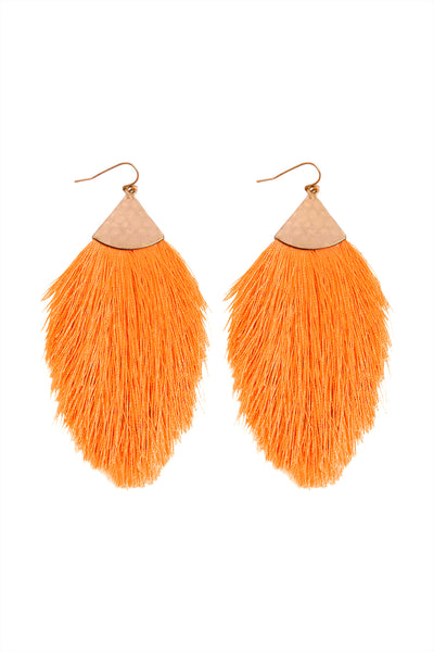 TASSEL DROP EARRINGS