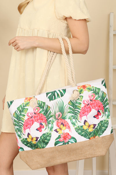 TROPICAL TOTE BAG