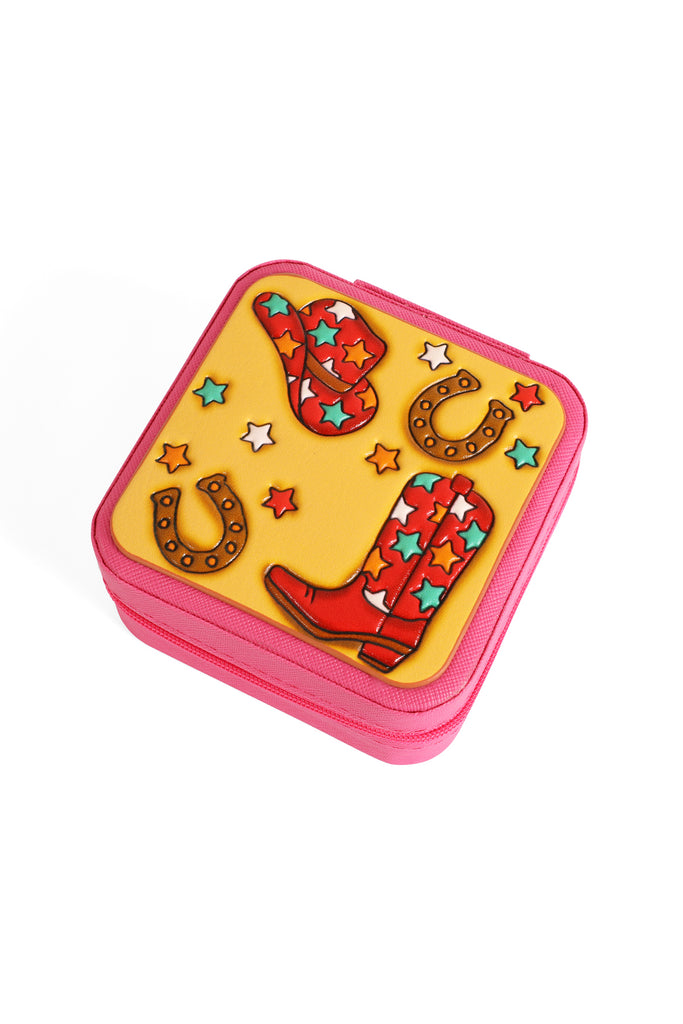 WESTERN LEATHER TRAVEL JEWELRY BOX – MYS Wholesale